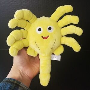 Phunny Alien Facehugger Plush 8" Stuffed Yellow Bug LootCrate